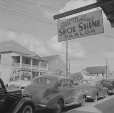 Street scene, Daytona Beach, Florida, 1943. Creator: Gordon Parks.