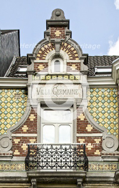 Villa Germaine, 24 AV. Palmeston, Brussels, Belgium, (1897), c2014-2017. Artist: Alan John Ainsworth.
