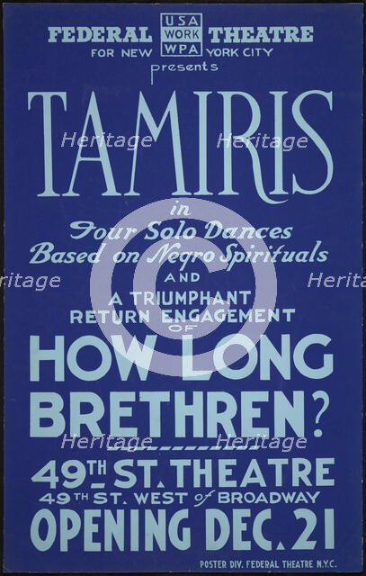 How Long Brethren?, [193-]. Creator: Unknown.