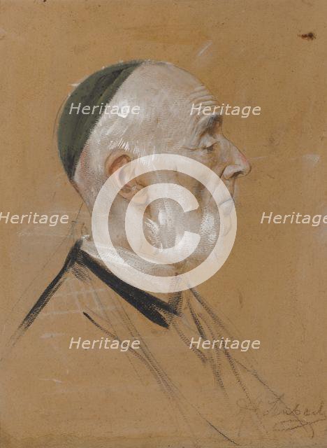 Karl Eduard von Liphart, c. 1875. Creator: Franz von Lenbach (German, 1836-1904).