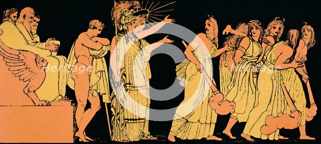 'The Furies Departing', 1880. Artist: Flaxman.