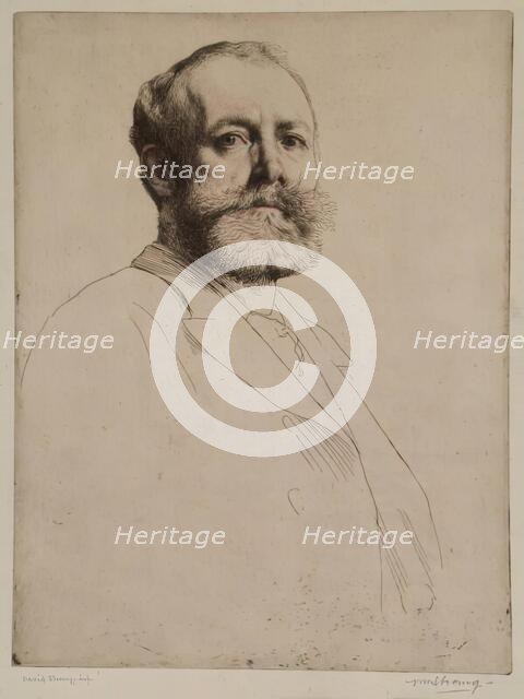 C. Desclayes, 1883. Creator: William Strang.