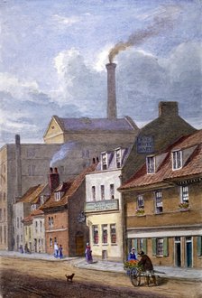 The White Hart Inn, High Street, Shadwell, London, c1865. Artist: JT Wilson