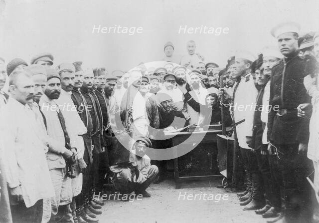 A Group of Hard Labor Convicts, 1890. Creator: Ivan Nikolaevich Krasnov.