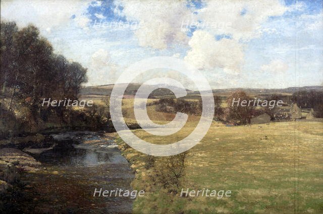 Spring in Ayrshire, (c1900s) Creator: George Houston.
