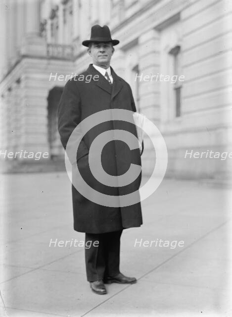 Robert Lee Henry, Rep. from Texas, 1913. Creator: Harris & Ewing.
