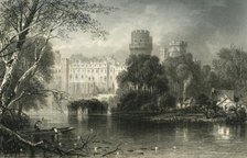 'Warwick Castle', c1870.
