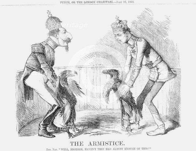 'The Armistice', 1859. Artist: Unknown