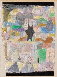 Under a Black Star, 1918. Creator: Klee, Paul (1879-1940).