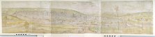 Panoramic View of Brussels from the North, 1558. Artist: Anthonis van den Wyngaerde.