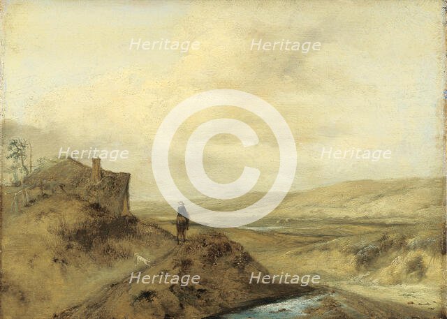 Rider in the Dunes, c1645-1650. Creator: Philip Wouverman.