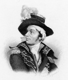 Francois Athanase de Charette de la Contrie, French royalist counter-revolutionary leader, 1790s. Artist: Unknown
