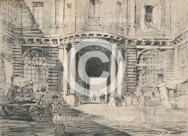 'Double-lined with forlorn palaces', c1927, (1927). Artist: Henry Franks Waring.