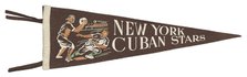 Pennant for the New York Cuban Stars, 1907 - 1932. Creator: Unknown.