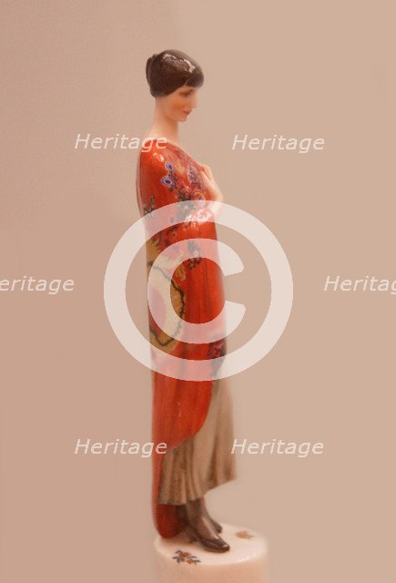 Anna Akhmatova, 1923. Artist: Danko, Natalia Jakovlevna (1892-1942)