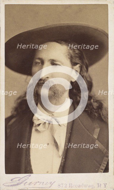 Wild Bill Hickok, pub. 1873 (photograph). Creator: Jeremiah Gurney (1812 - 1895).