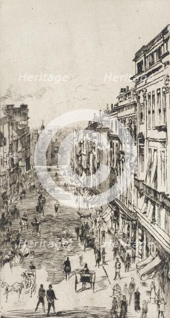 St. James's Street, 1878. Creator: James Abbott McNeill Whistler.