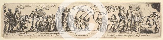 Triumph of Grammar, 17th century. Creator: Pierre Brebiette.