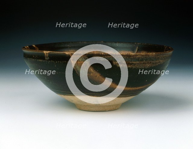 Celadon roof end finial with punched decoration, Than Hoa, Vietnam, 13th-14th century. Artist: Unknown