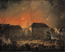 The Most Terrible Night, 1807-1808. Creator: Christian August Lorentzen.