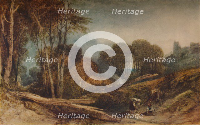 Beeston Castle, Cheshire', c1839, (1938). Artist: JMW Turner.