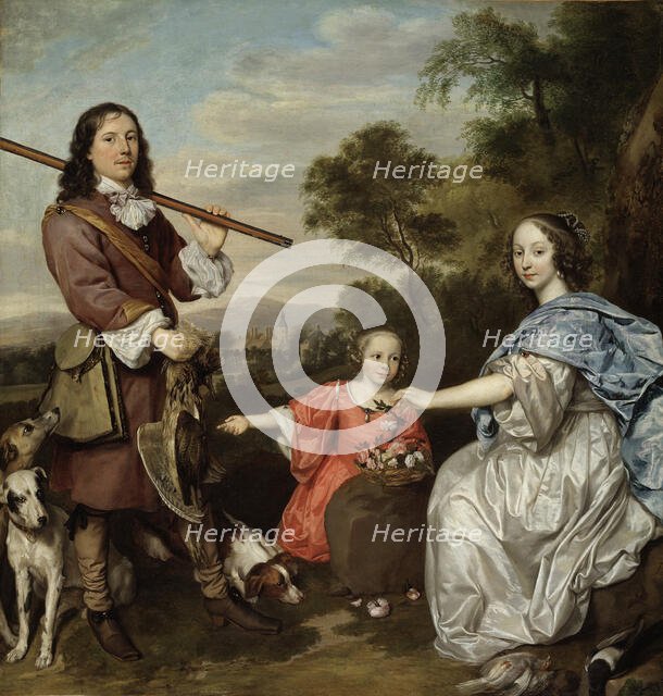 Family Portrait, 1655. Creator: Jan Mytens.