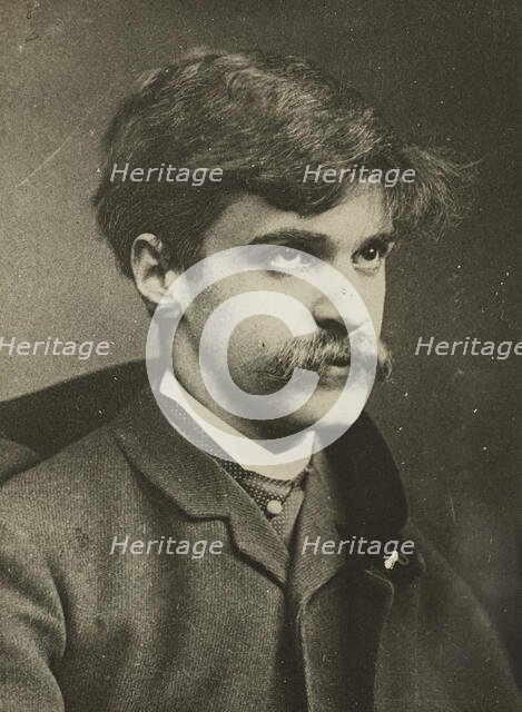 Self-Portrait, 1894. Creator: Alfred Stieglitz.