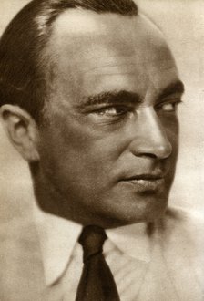 Conrad Veidt, German actor, 1933. Artist: Unknown