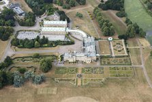 Welbeck Abbey and formal gardens, near Worksop, Nottinghamshire, 2018. Creator: Historic England.