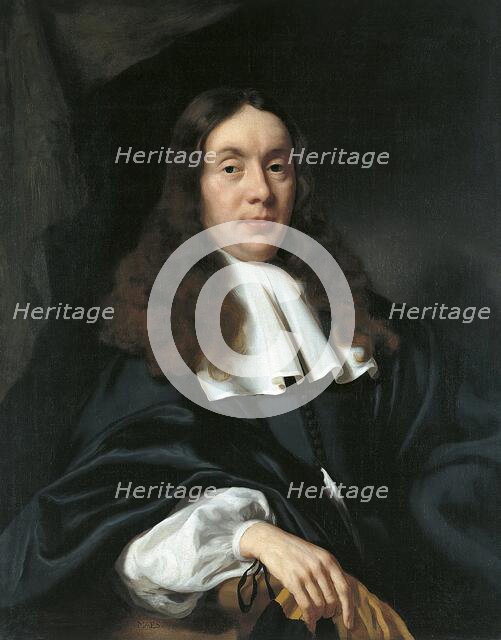 Portrait of a Man, 1666. Creator: Nicolaes Maes.
