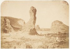 St. Andrews. The Spindle Rock, 1843-47. Creators: David Octavius Hill, Robert Adamson, Hill & Adamson.
