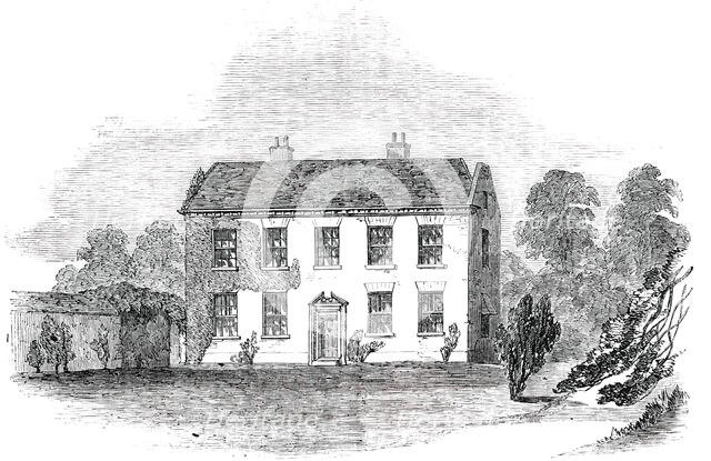 The Parsonage, at Frimley, 1850. Creator: Unknown.