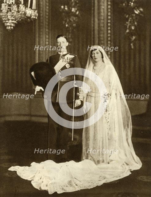 The marriage of Princess Mary and Viscount Lascelles, 28 February 1922, (1935). Creator: Unknown.