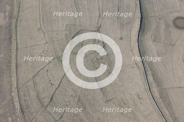 Romano-British enclosed settlement earthwork, Intake, Crosby Garrett Fell, Cumbria, 2014. Creator: Historic England Staff Photographer.