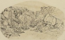 Stream in a Gorge, n.d. Creator: Rodolphe Bresdin.