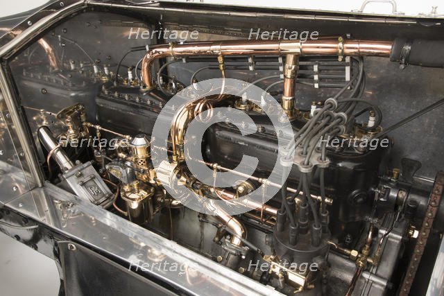 1909 Rolls - Royce Silver Ghost Roi Des Belges. Creator: Unknown.