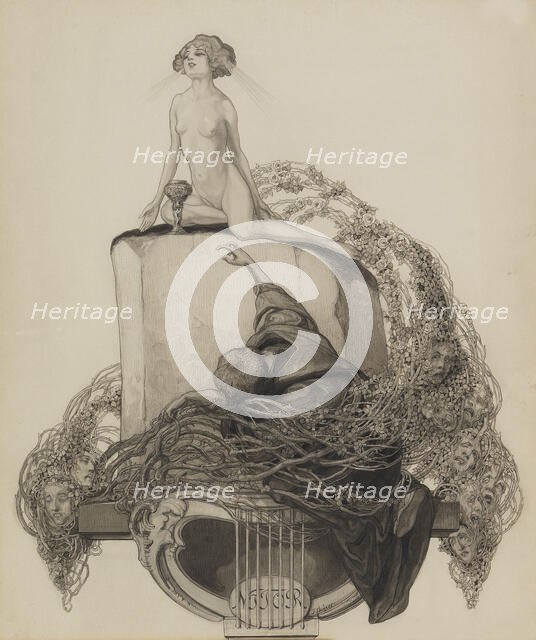 Nitor. Creator: Bayros, Franz von (1866-1924).