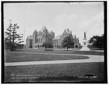 Parliament Buildings, Toronto, between 1900 and 1906. Creator: Unknown.