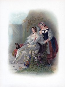 'Olivia and Maria', 1891. Artist: Unknown