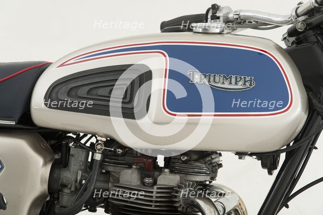 1977 Triumph Bonneville 750 Jubilee Artist: Unknown.