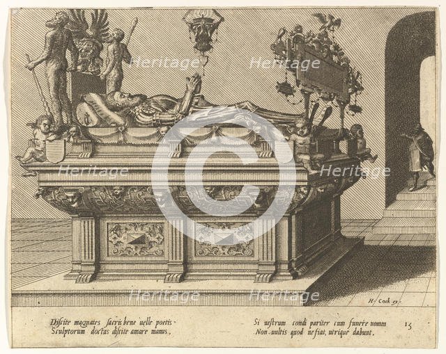 Cœnotaphiorum (15), 1563. Creators: Johannes van Doetecum I, Lucas van Doetecum.