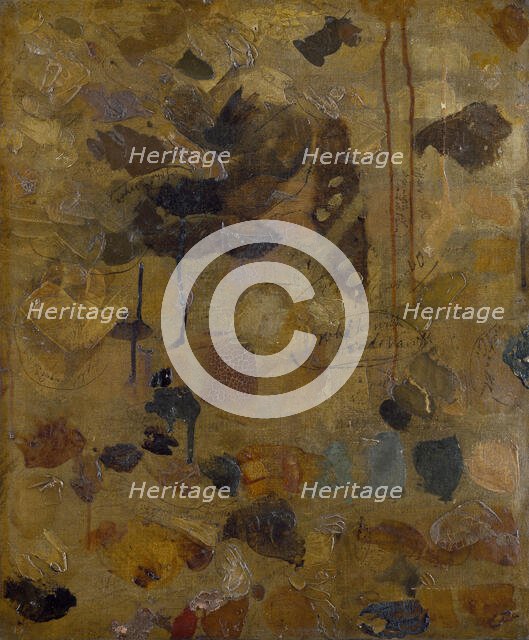 Studio Experiments in Colour and Media, c1750-1790. Creator: Sir Joshua Reynolds.