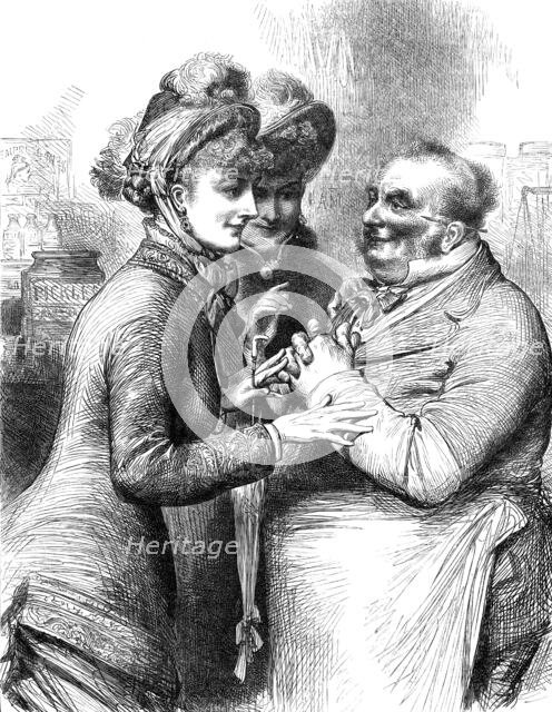 The General Election: canvassing, 1880. Creator: Unknown.