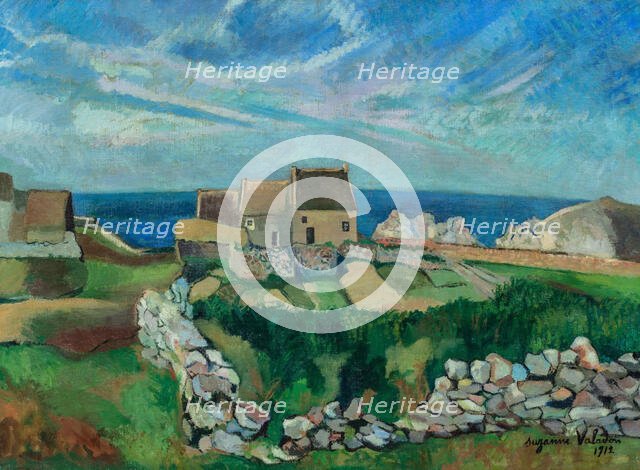 Breton Landscape, 1912. Creator: Valadon, Suzanne (1865-1938).