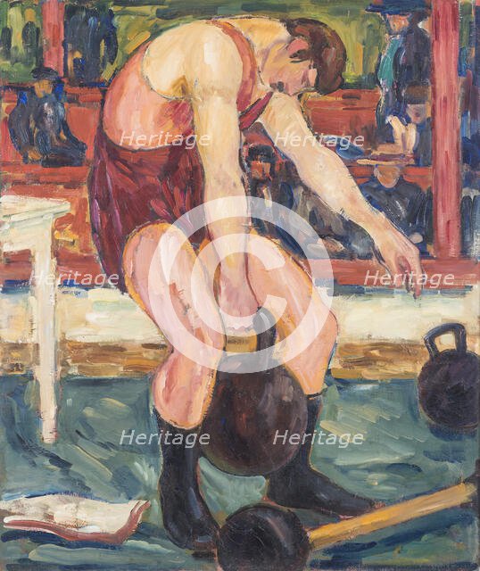 Athletes. Creator: Gosta von Hennigs.