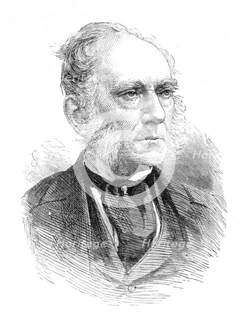 Sir James Risdon Bennett, M.D., President of the Royal College of Physicians, 1881. Creator: Unknown.