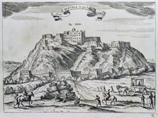 View of the city of Lhasa, capital of Tibet, engraving in 'China Monumentis', published in Amster…