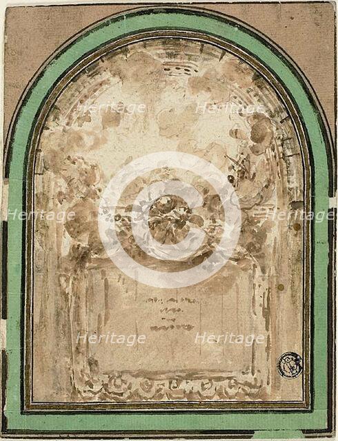 Project for the Ceiling of the Salle de Spectacle de Besancon, c. 1776. Creator: Claude Nicolas Ledoux.