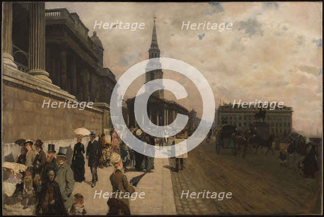 The National Gallery, London, 1877.
