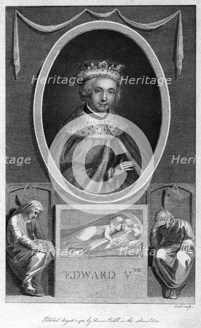 King Edward V of England, (1788).Artist: Cook